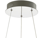 Scabiosa 15.7" Adjustable Integrated LED Metal/Crystal Pendant