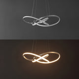 Angel 25" Abstract Integrated LED Metal Adjustable Pendant