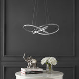 Angel 25" Abstract Integrated LED Metal Adjustable Pendant