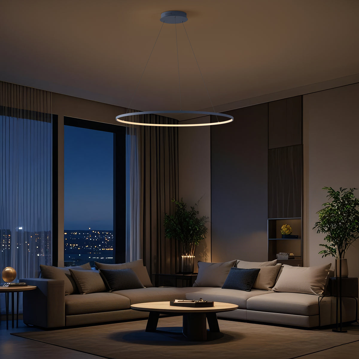 Mary Modern Contemporary Iron Integrated LED Pendant