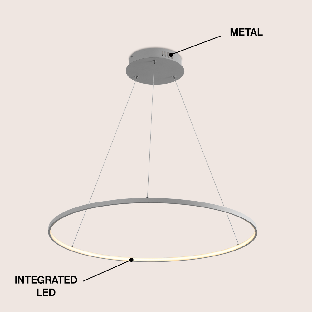 Mary Modern Contemporary Iron Integrated LED Pendant