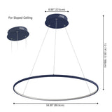 Mary Modern Contemporary Iron Integrated LED Pendant