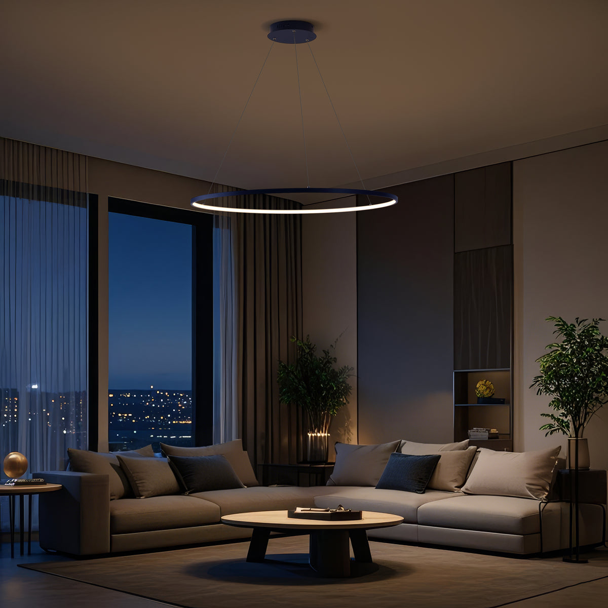 Mary Modern Contemporary Iron Integrated LED Pendant