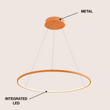 Mary Modern Contemporary Iron Integrated LED Pendant