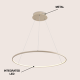 Mary Modern Contemporary Iron Integrated LED Pendant