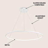 Mary Modern Contemporary Iron Integrated LED Pendant