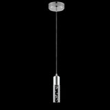 Hubbard 4.75" Bubble Acrylic/Iron Modern Minimalist Integrated LED Pendant
