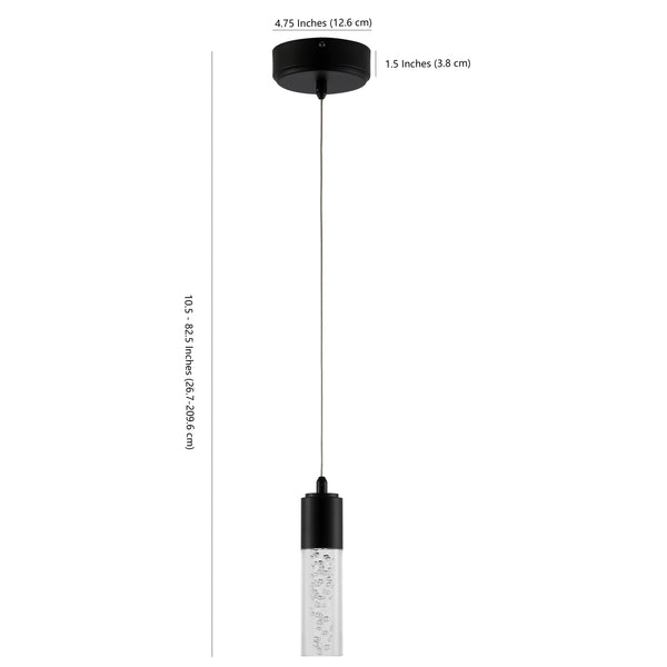 Dimension Image Black / 1 Light