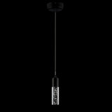 Hubbard 4.75" Bubble Acrylic/Iron Modern Minimalist Integrated LED Pendant