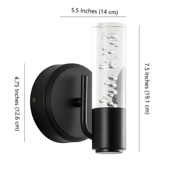 Dimension Image Black / 1 Light