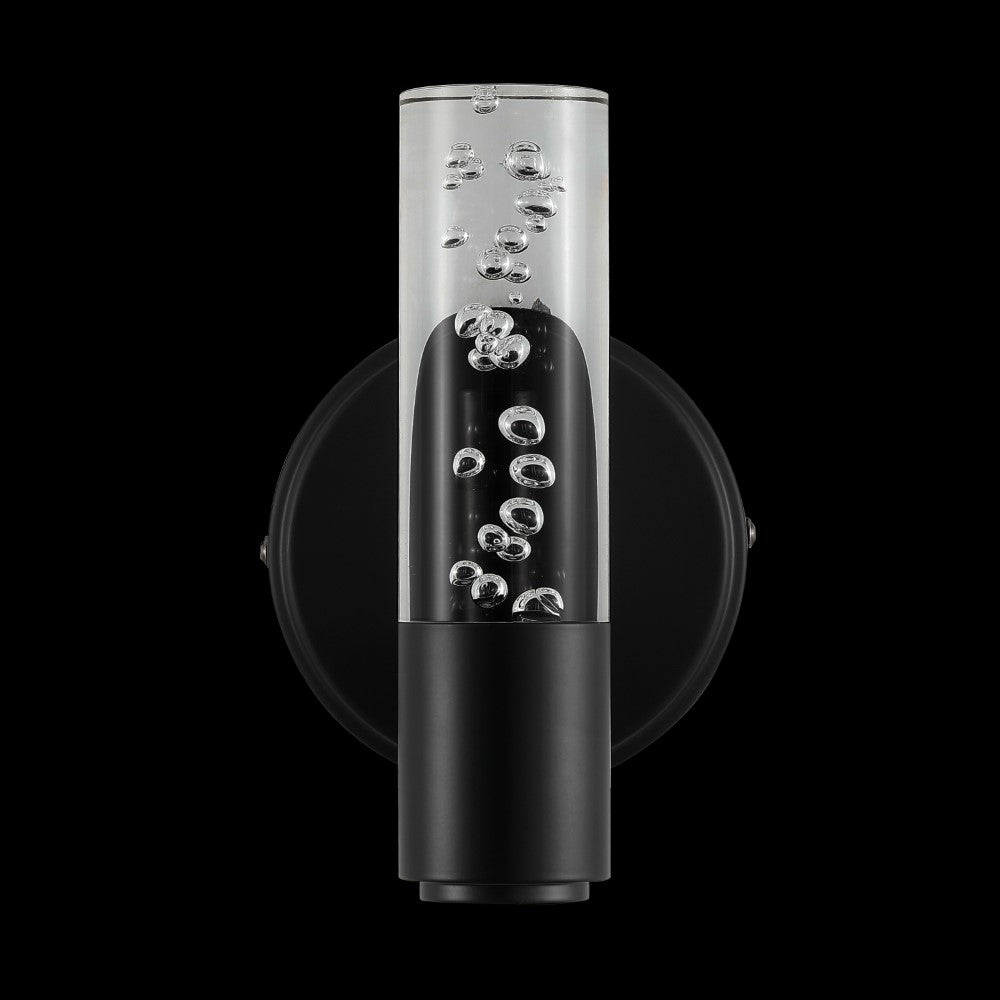 Jackson Minimalist Modern Bubble Acrylic/Iron Integrated LED Vanity Light