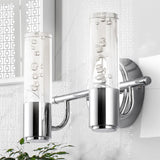 Jackson Minimalist Modern Bubble Acrylic/Iron Integrated LED Vanity Light