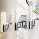Jackson Minimalist Modern Bubble Acrylic/Iron Integrated LED Vanity Light