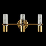 Jackson Minimalist Modern Bubble Acrylic/Iron Integrated LED Vanity Light