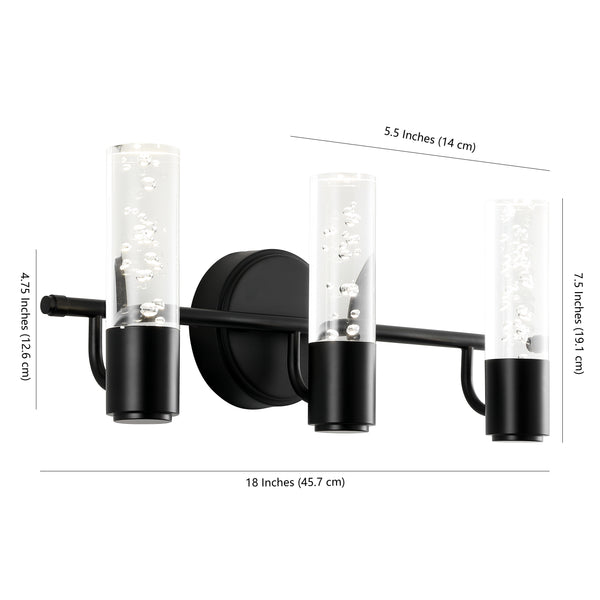 Dimension Image Black / 3 Light