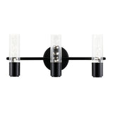 Jackson Minimalist Modern Bubble Acrylic/Iron Integrated LED Vanity Light