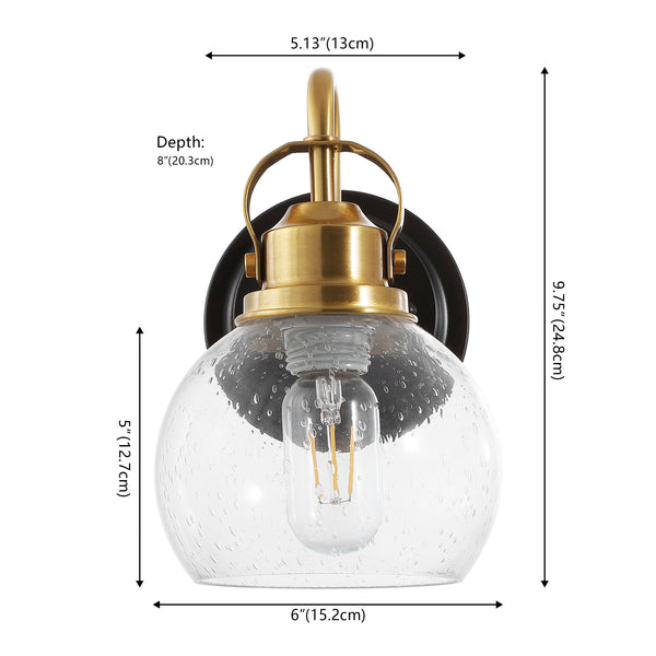 Dimension Image Brass Gold/Oil Rubbed Bronze