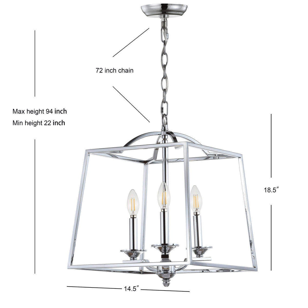 Rosie Metal LED Pendant