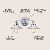 Musa Metal Shade Sconce