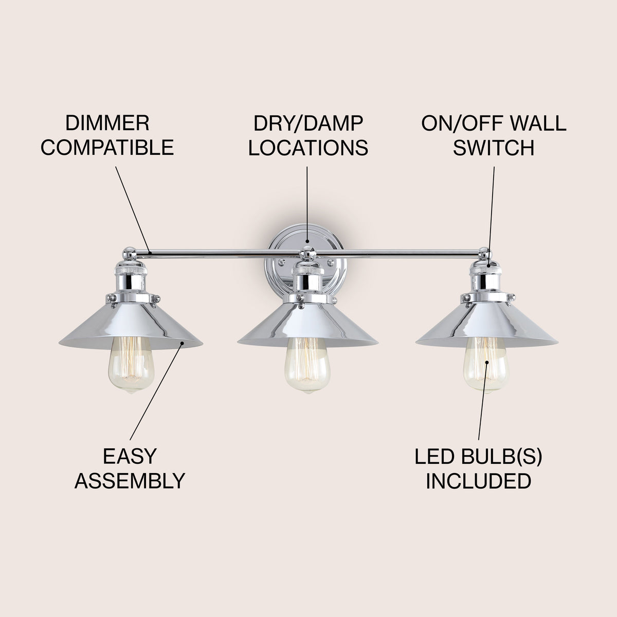 Musa Metal Shade Sconce