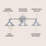 Musa Metal Shade Sconce