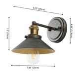 Musa Metal Shade Sconce
