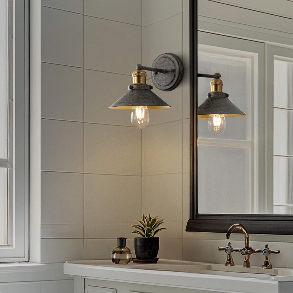 Musa Metal Shade Sconce