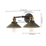 Musa Metal Shade Sconce