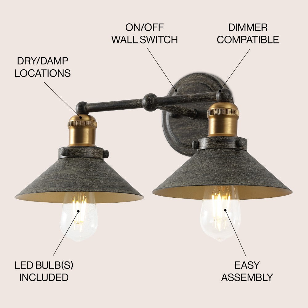 Musa Metal Shade Sconce