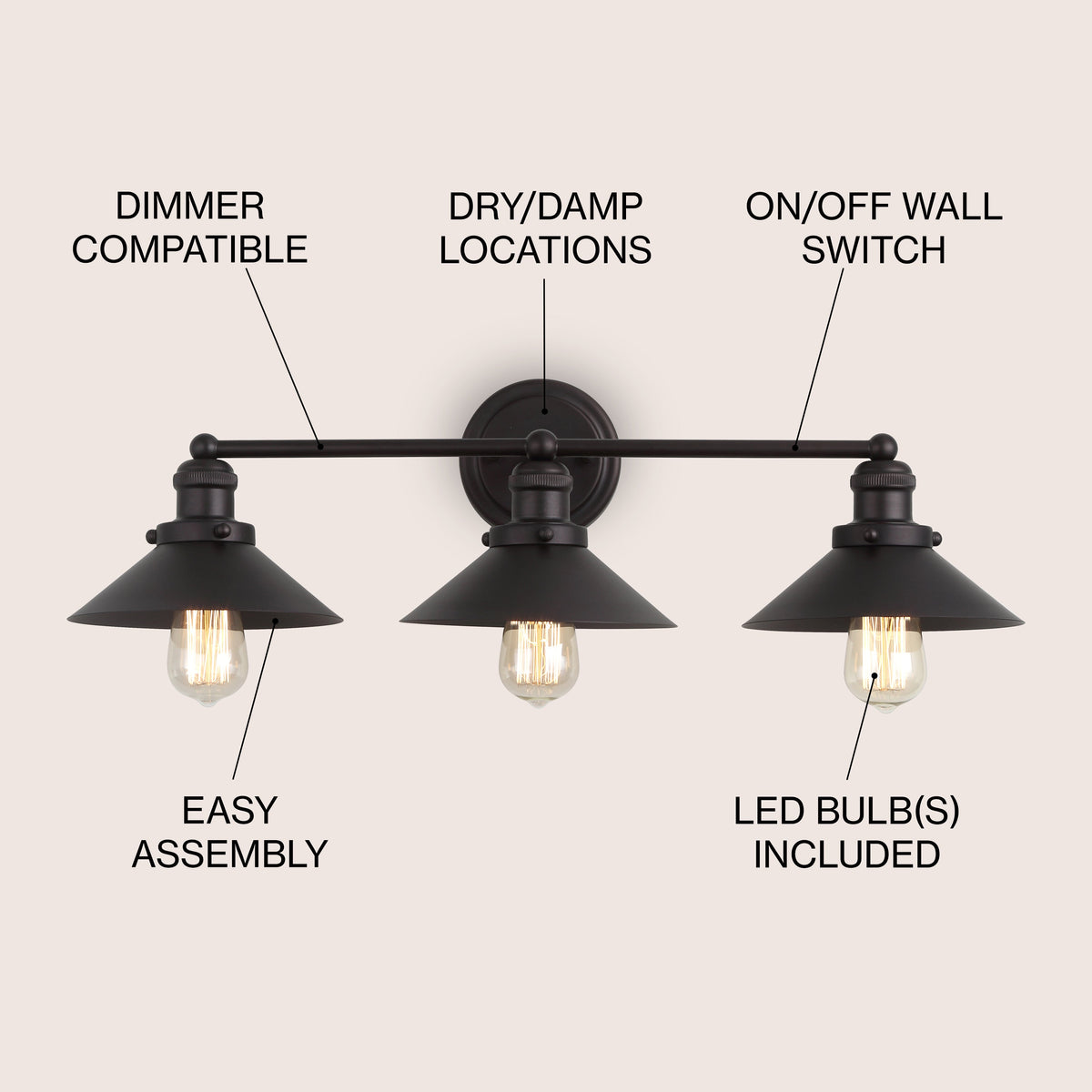 Musa Metal Shade Sconce