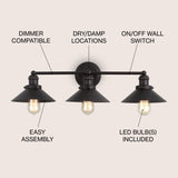 Musa Metal Shade Sconce