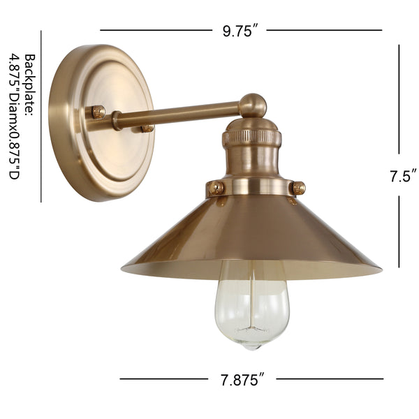Dimension Image Brass Gold / 1 Light