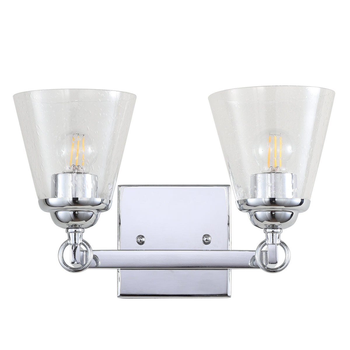 Santino Hurricane Metal/Glass Vanity