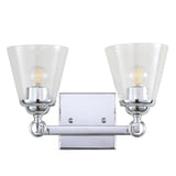 Santino Hurricane Metal/Glass Vanity