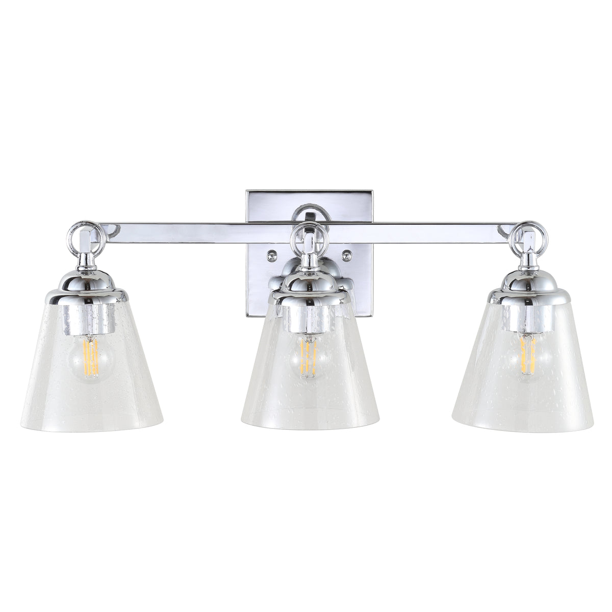 Santino Hurricane Metal/Glass Vanity