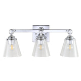 Santino Hurricane Metal/Glass Vanity