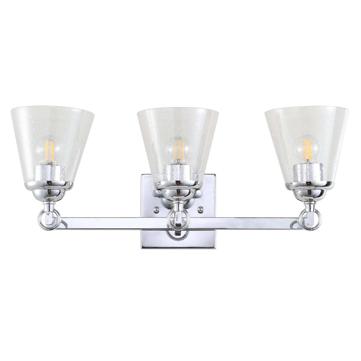 Santino Hurricane Metal/Glass Vanity