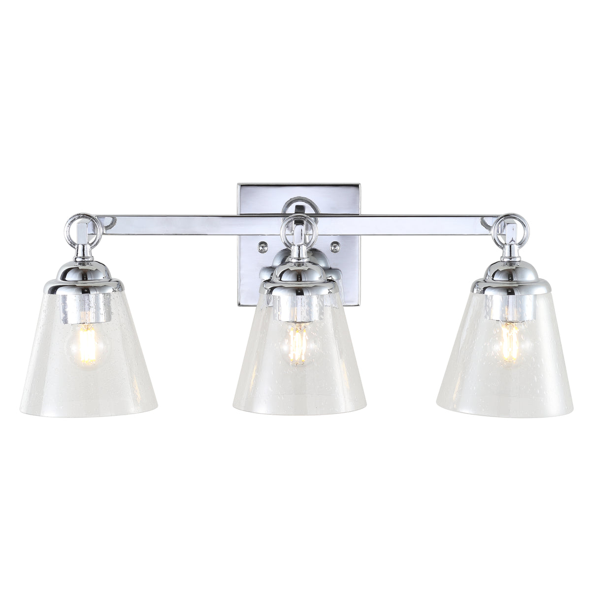 Santino Hurricane Metal/Glass Vanity