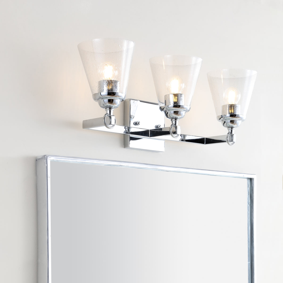 Santino Hurricane Metal/Glass Vanity
