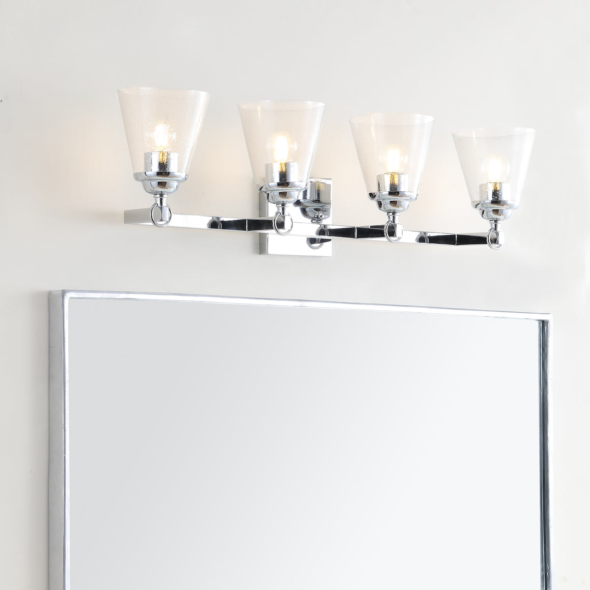 Santino Hurricane Metal/Glass Vanity