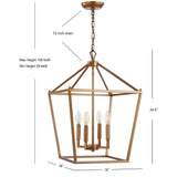 Liana Lantern Metal LED Pendant
