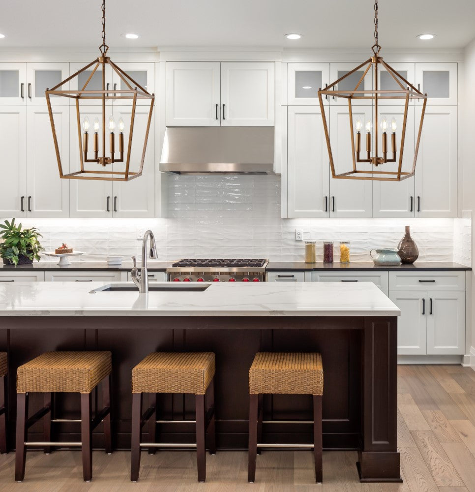 Liana Lantern Metal LED Pendant