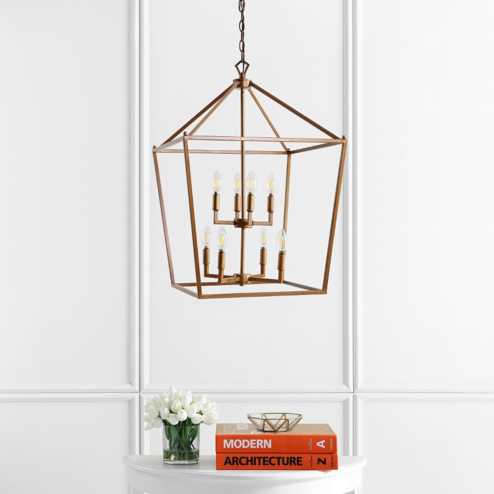 Liana Lantern Metal LED Pendant