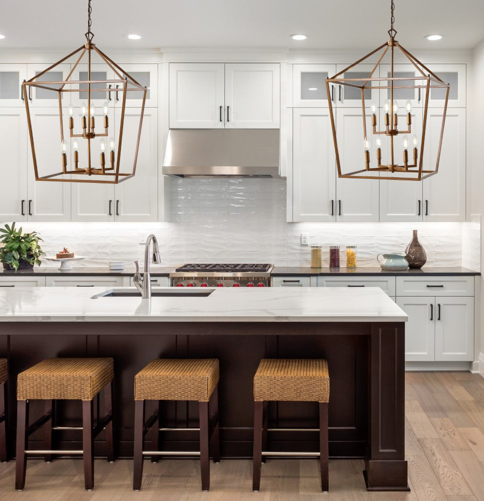 Liana Lantern Metal LED Pendant