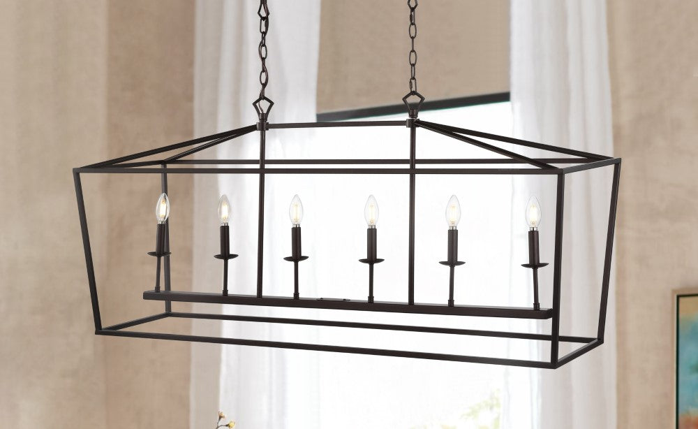 Liana Lantern Metal LED Pendant
