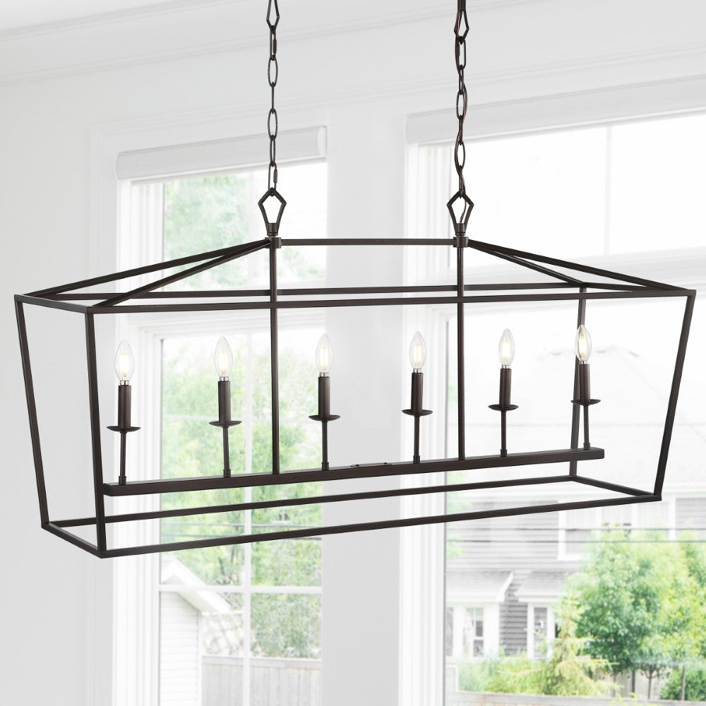 Liana Lantern Metal LED Pendant