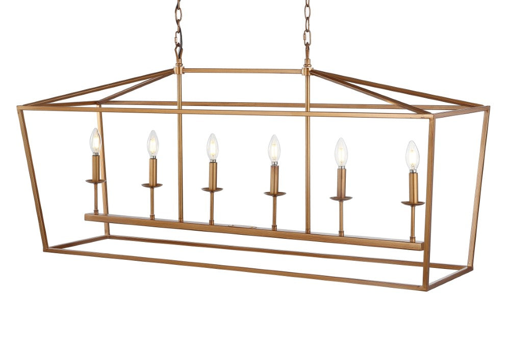 Liana Lantern Metal LED Pendant