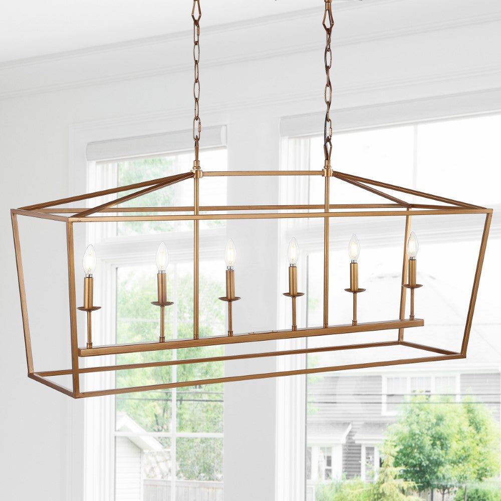 Liana Lantern Metal LED Pendant