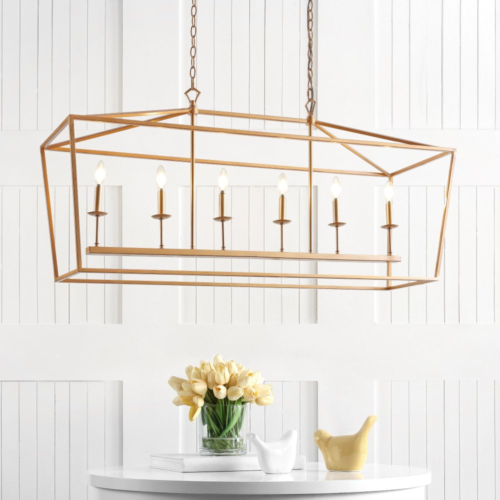 Liana Lantern Metal LED Pendant