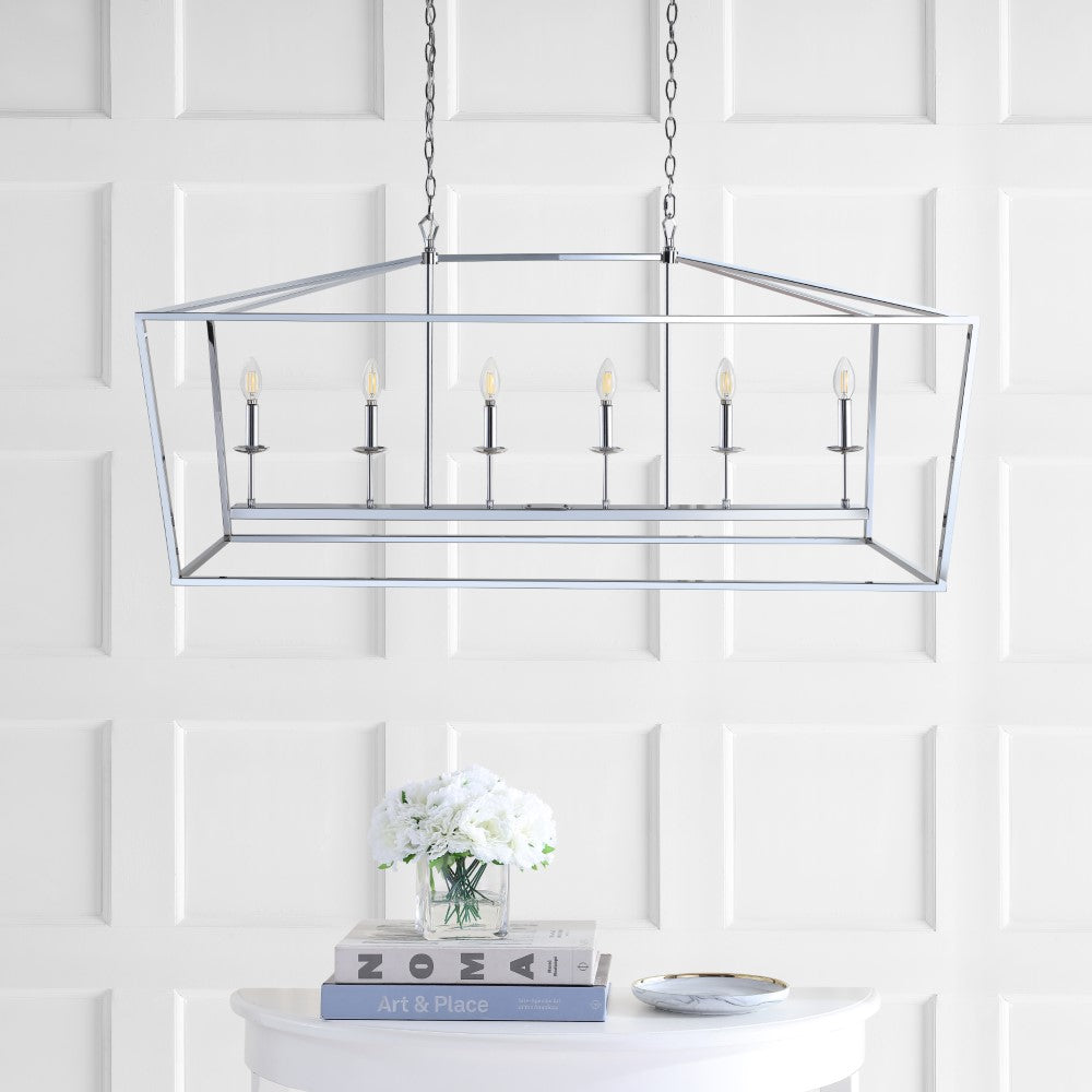 Liana Lantern Metal LED Pendant